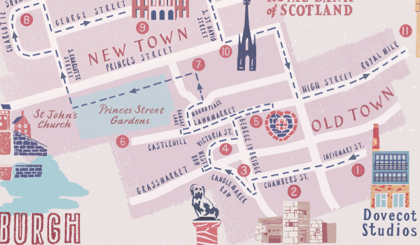 A WALK ROUND EDINBURGH