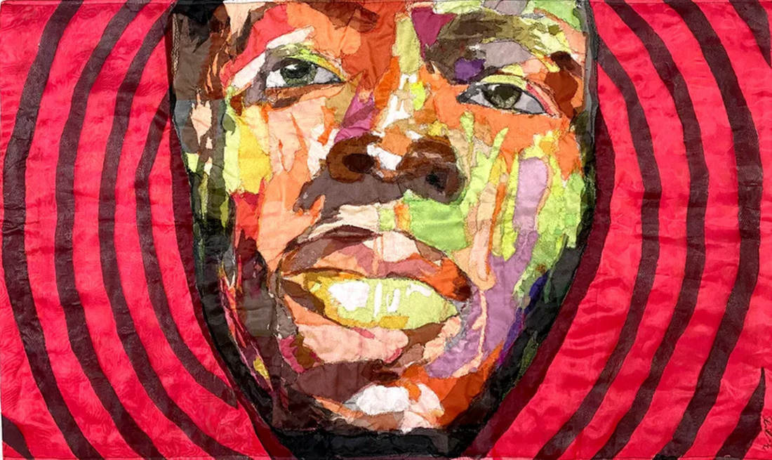 L'MERCHIE FRAZIER AT THE FESTIVAL OF QUILTS