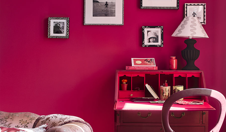 Pink Interior Paint at