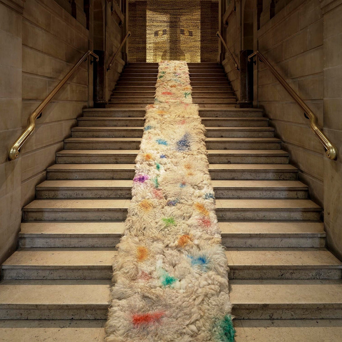 Fleece and Flow: Andy Goldsworthy's Rural Wool Runner
