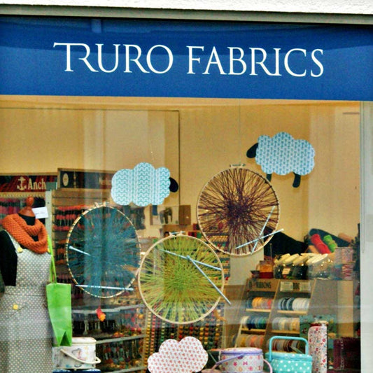 UK, Cornwall, Truro Fabrics