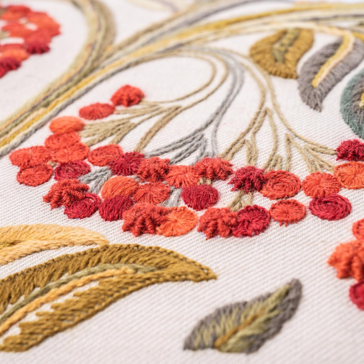 Tuesday 30 September, 10-4 p.m.: Workshop: Rowan Tree Crewelwork with Phillipa Turnbull of The Crewel Work Company