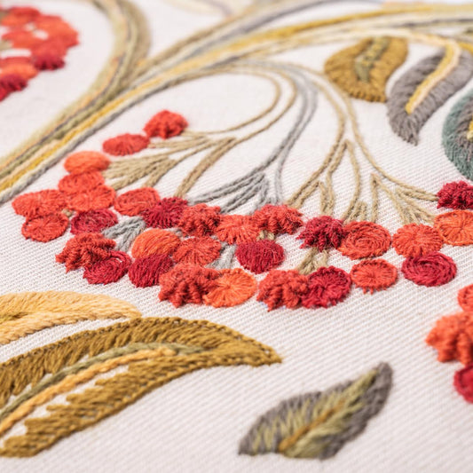 Tuesday 30 September, 10-4 p.m.: Workshop: Rowan Tree Crewelwork with Phillipa Turnbull of The Crewel Work Company