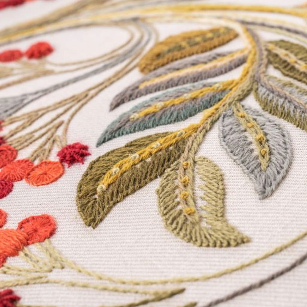 Tuesday 30 September, 10-4 p.m.: Workshop: Rowan Tree Crewelwork with Phillipa Turnbull of The Crewel Work Company