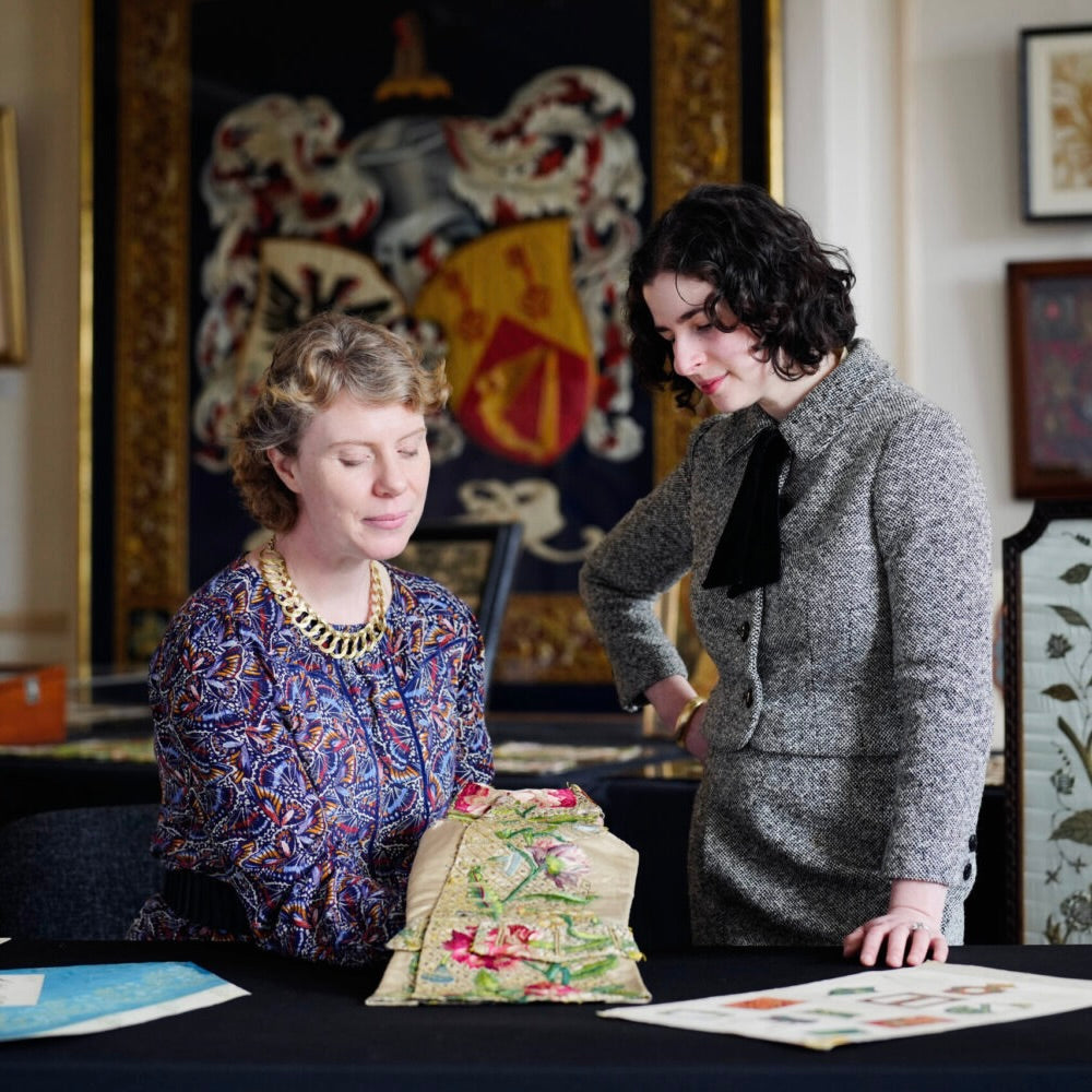 Wednesday 24 September, 2-4 p.m.: Open Studio and Exhibition Walkthrough with The Royal School of Needlework