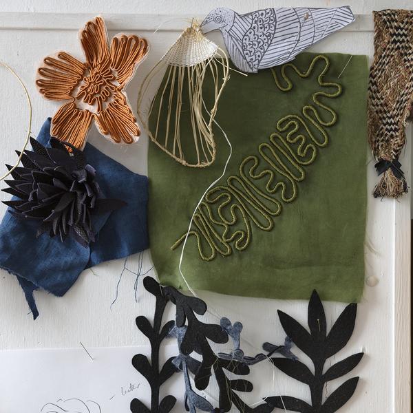 Win a Lora Avedian Embroidered Table Runner