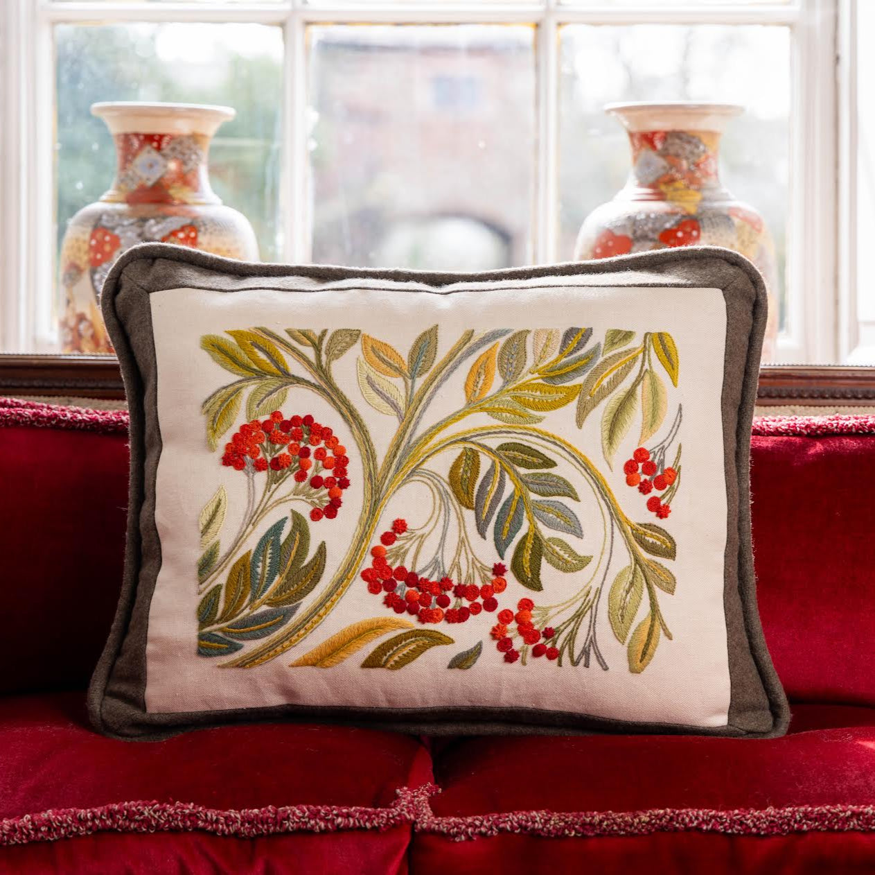 Tuesday 30 September, 10-4 p.m.: Workshop: Rowan Tree Crewelwork with Phillipa Turnbull of The Crewel Work Company
