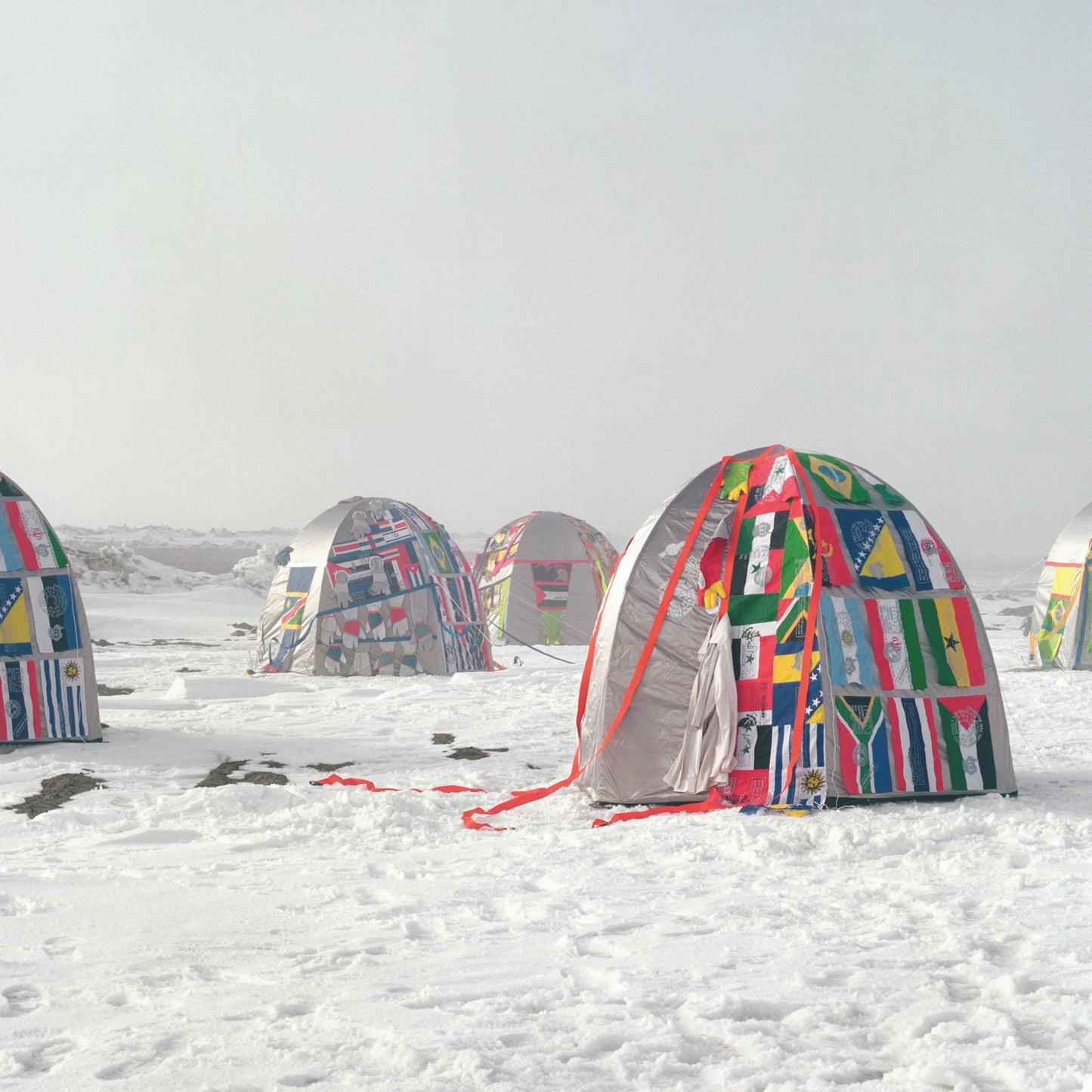 Until 2 November 2025: Homo Mondialis, Lucy + Jorge Orta and the British Textile Biennale