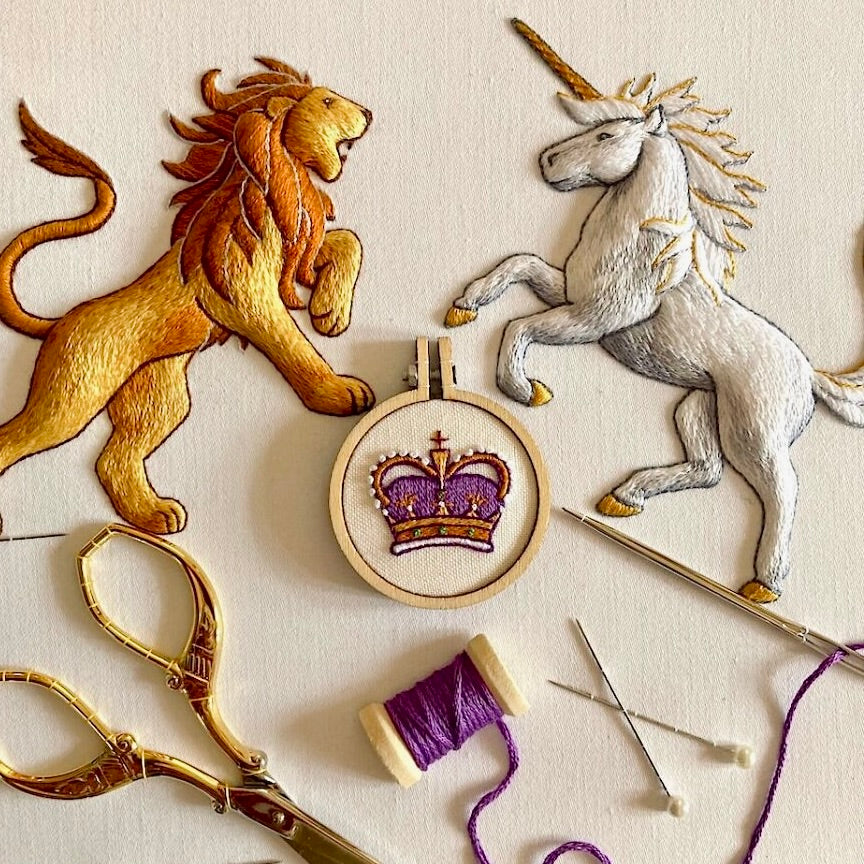 Wednesday 24 September, 2-4 p.m.: Open Studio and Exhibition Walkthrough with The Royal School of Needlework