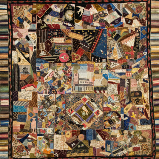 Sunday 28 September, 2-5 p.m.: Workshop: Victorian Crazy Quilt Workshop with Cris Prete