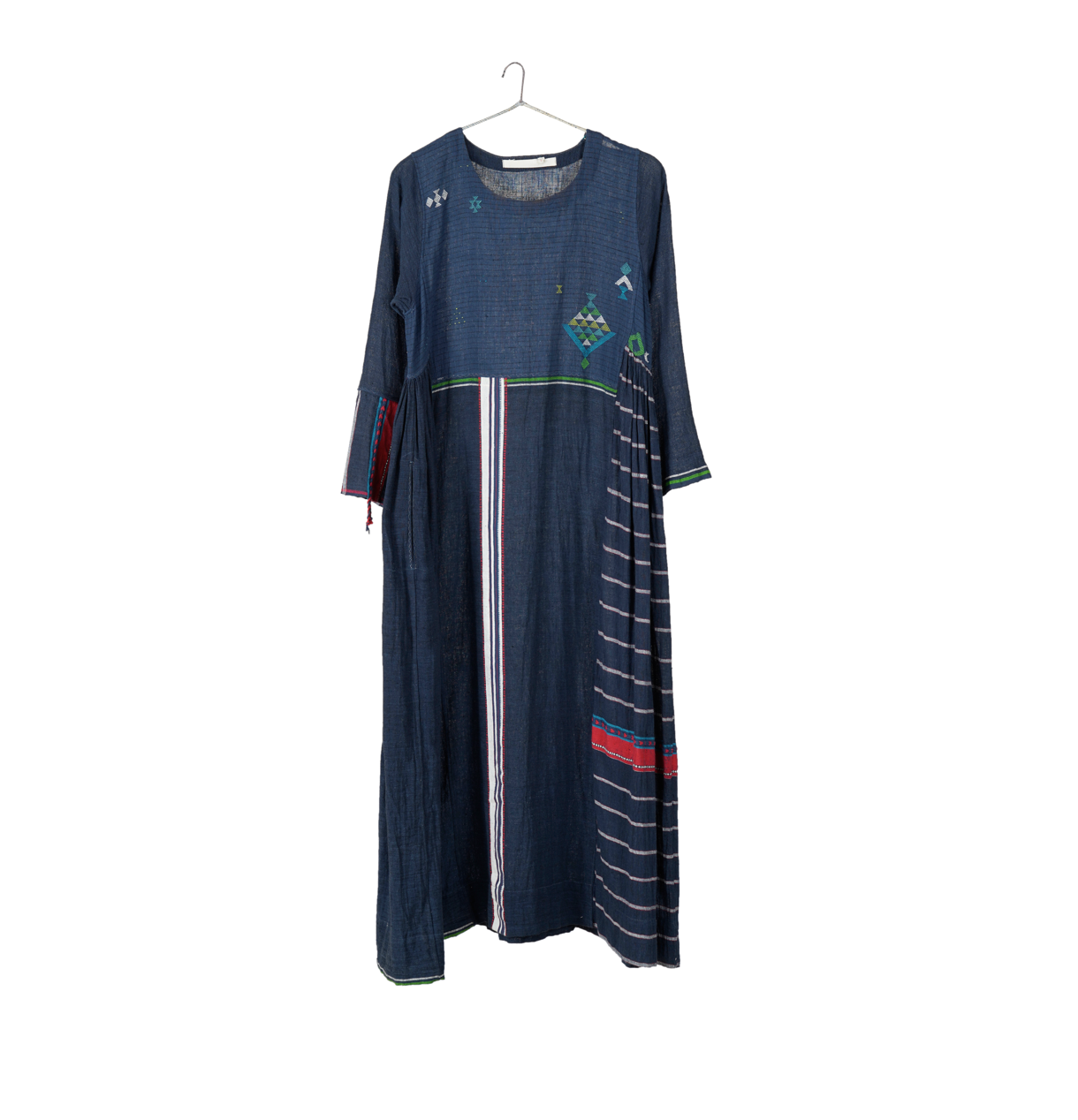 Injiri, AMBER-234 Ladies Dress INDIGO 100% Cotton XL-1