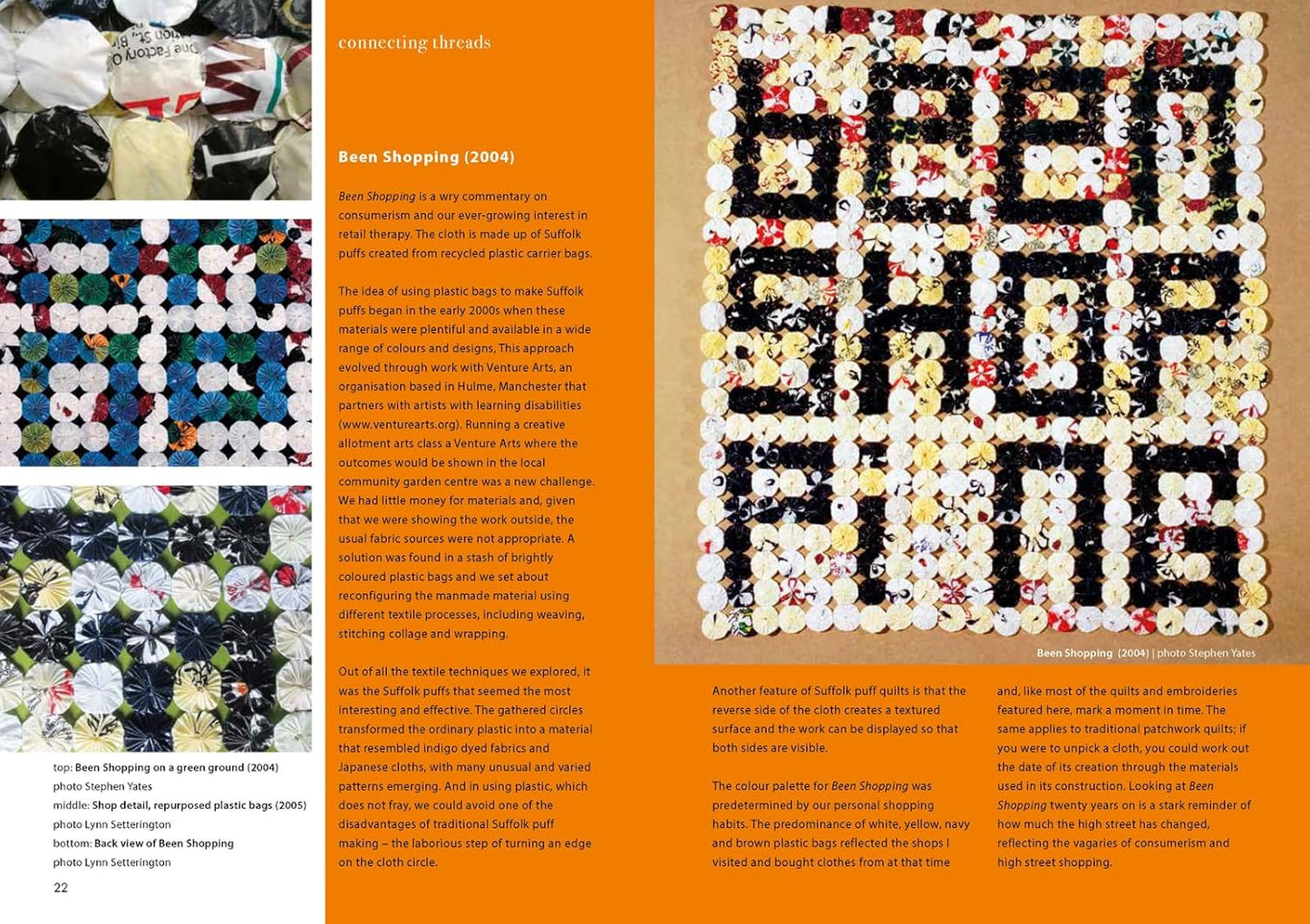 Connected Threads: Tactile Social History, Lynn Setterington