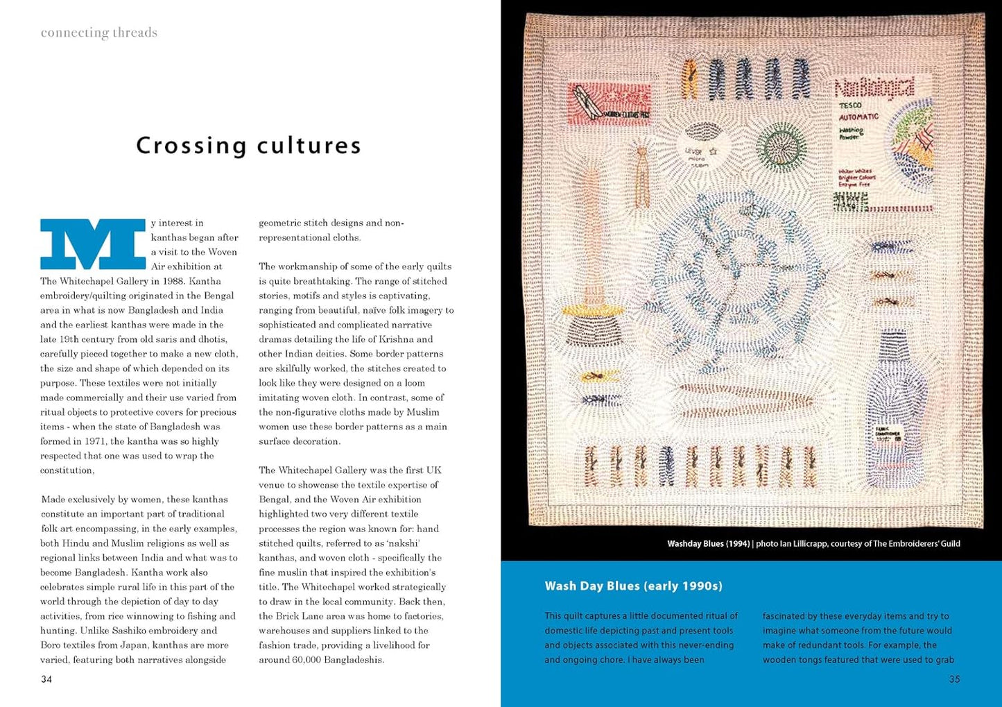 Connected Threads: Tactile Social History, Lynn Setterington