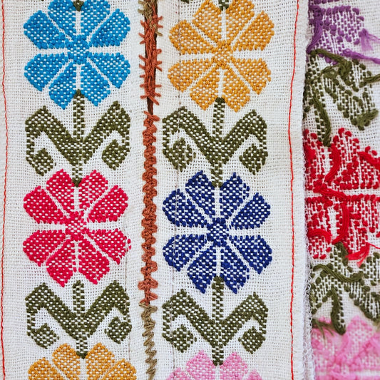 Saturday 28 & Sunday 29 November 2026, 2 - 5pm GMT: Randa Embroidery with Inês Queirós