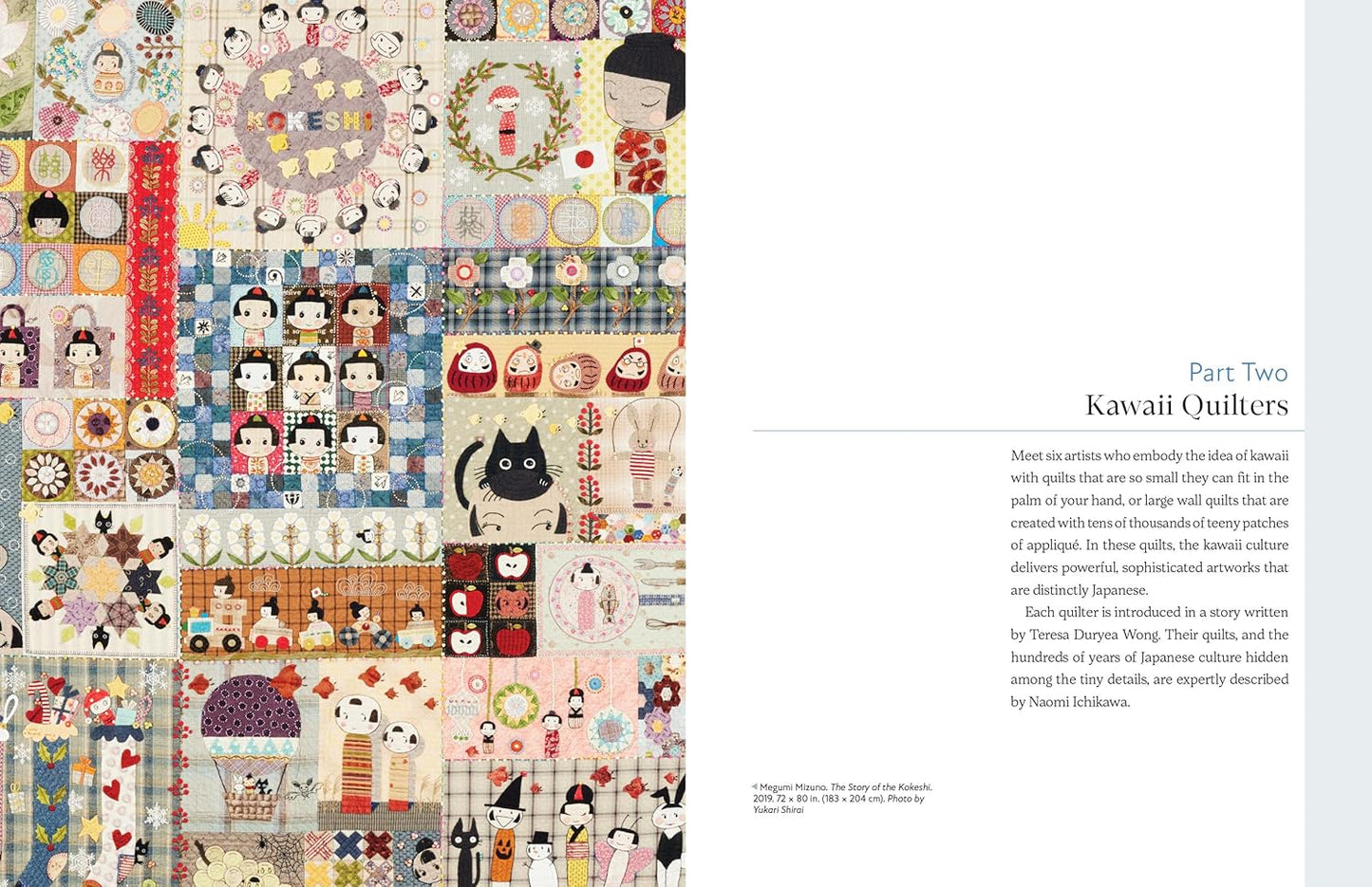 Kawaii Appliqué Quilts from Japan: How One Country’s Love of All Things Tiny Powers Today's Most Intricate Quilts, Naomi Ichikawa and Teresa Duryea Wong