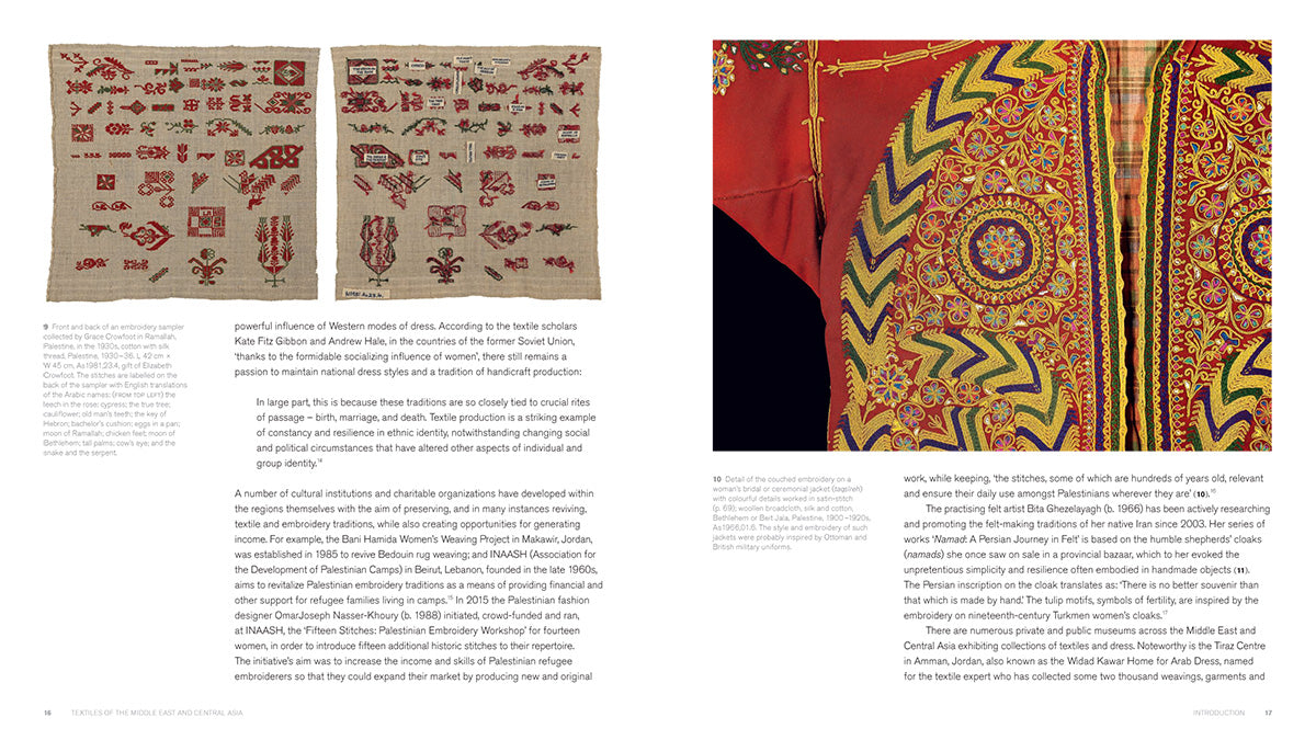 Textiles of the Middle East and Central Asia: The Fabric of Life, Fahmida Suleman