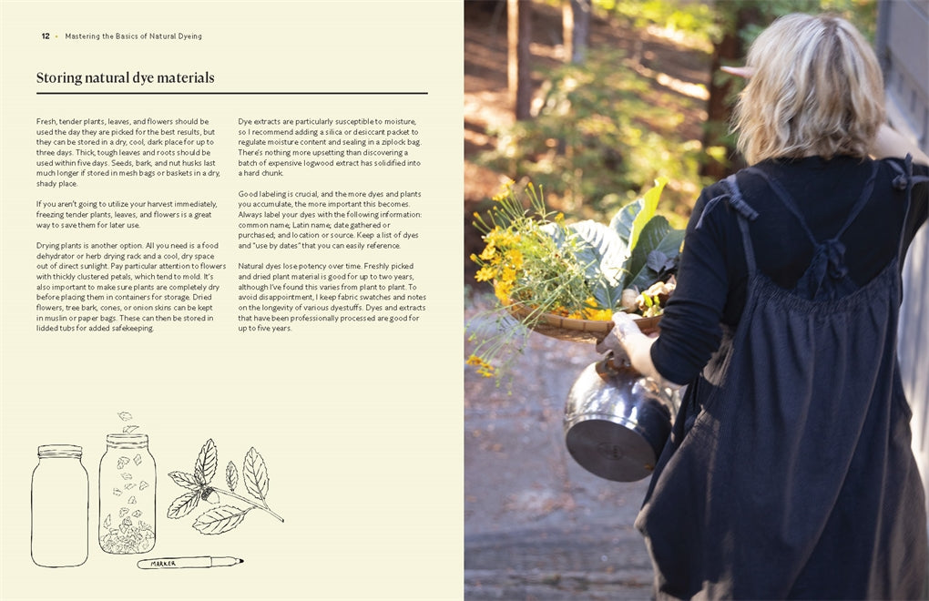 The Natural Dye Handbook: A Comprehensive Guide to Exploring Plant-Based Dyeing Techniques, Heidi Iverson