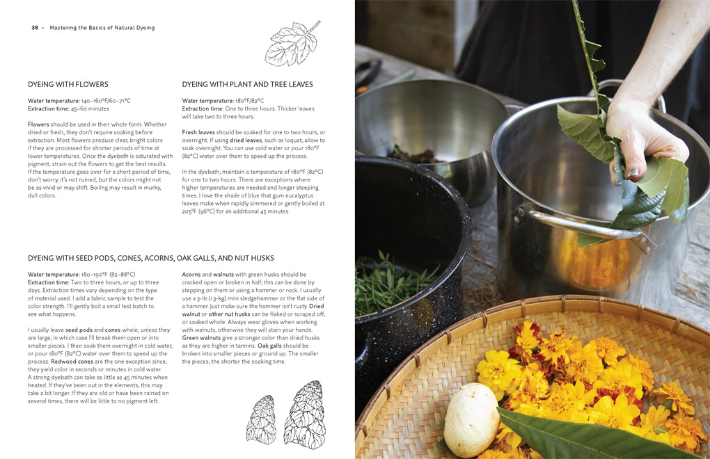 The Natural Dye Handbook: A Comprehensive Guide to Exploring Plant-Based Dyeing Techniques, Heidi Iverson