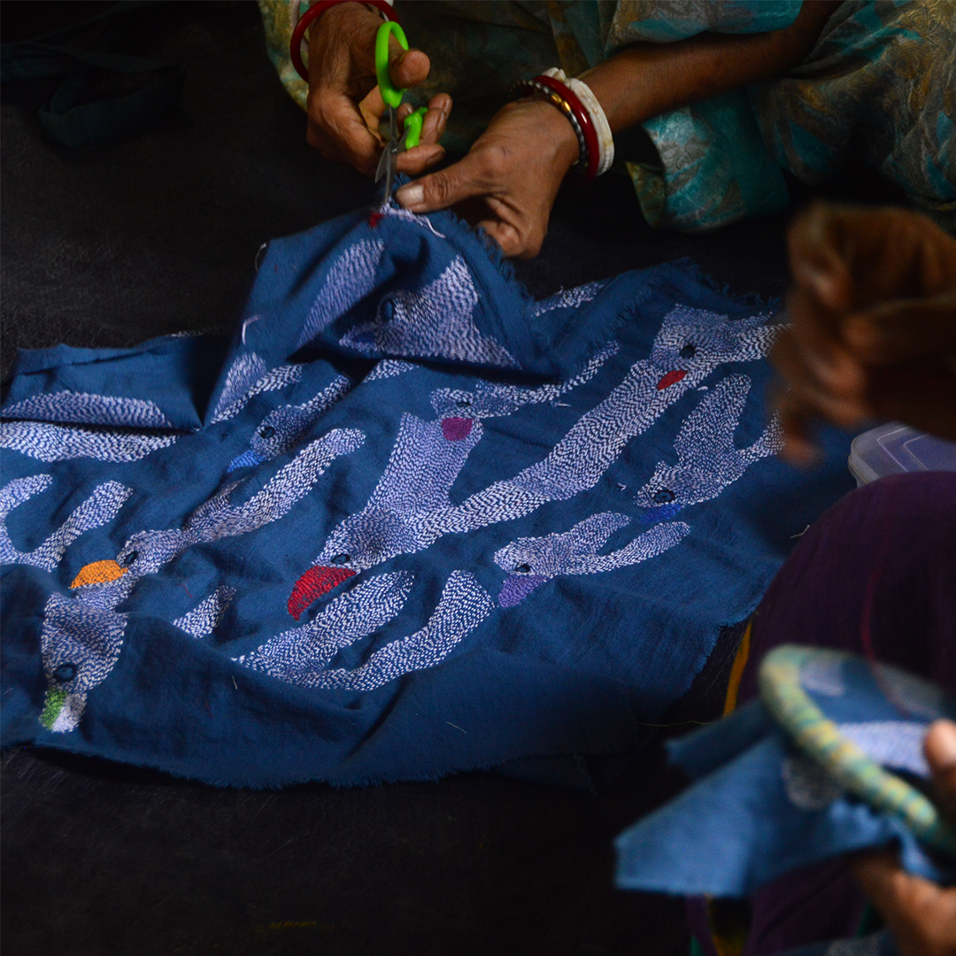 India, Muuyee, Kantha Dolls & Playful Textiles
