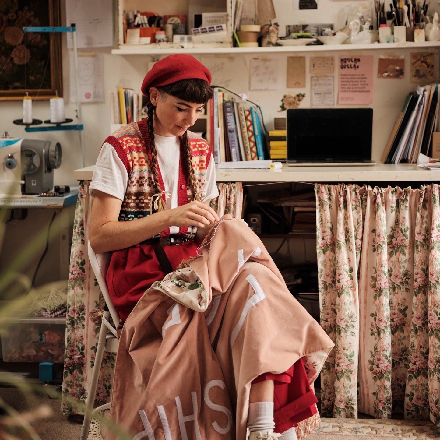 Thursday 25 September, 6-8:30 p.m.: Workshop: Sewing Symbols of Resistance: Banner Making Workshop with Alice Gabb at Museum of the Home