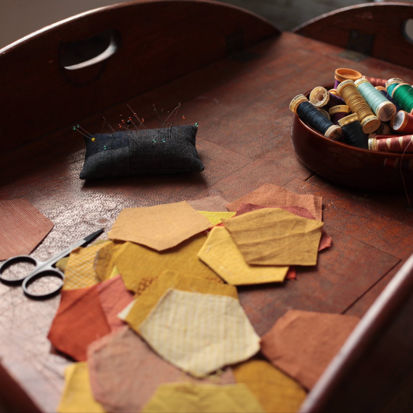 Thursday 18 September, 10-4p.m.: Workshop: Freehand English Paper Piecing with Catherine-Marie Longtin