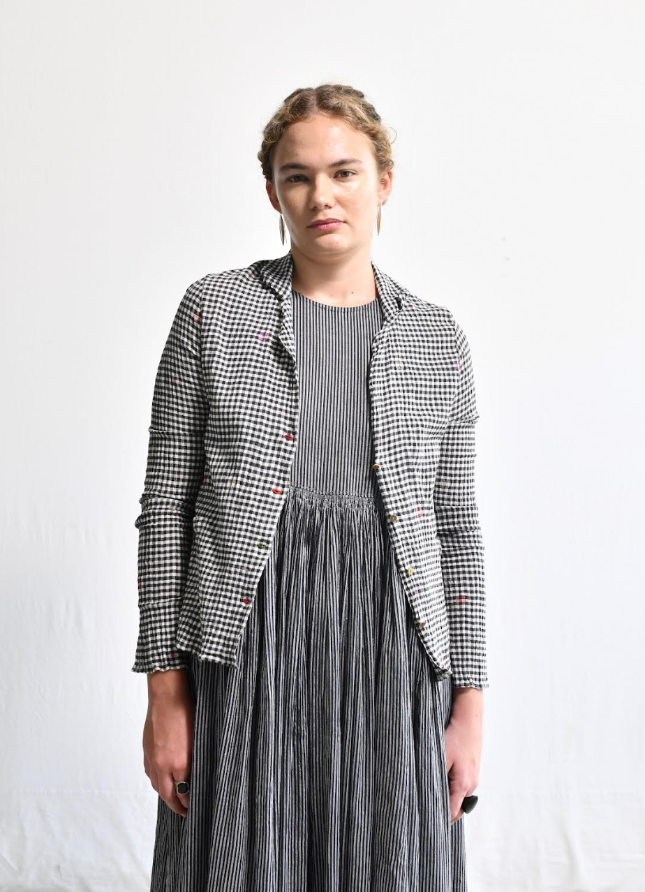 Maku, AAB_684 BLACK AND WHITE CHECKS M