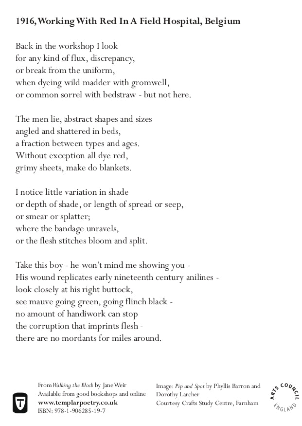 Walking the Block, Jane Weir