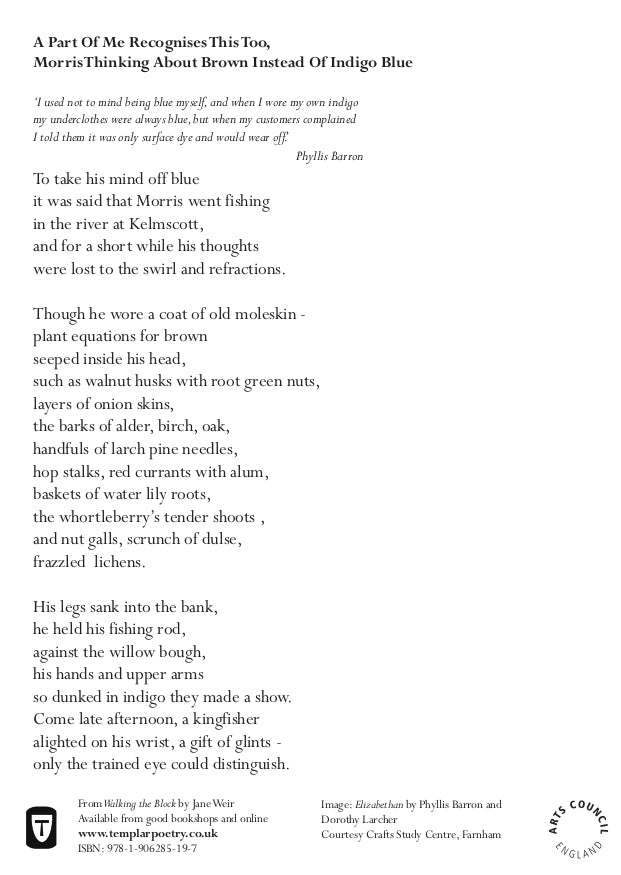 Walking the Block, Jane Weir
