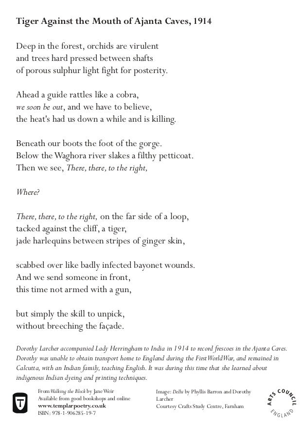Walking the Block, Jane Weir