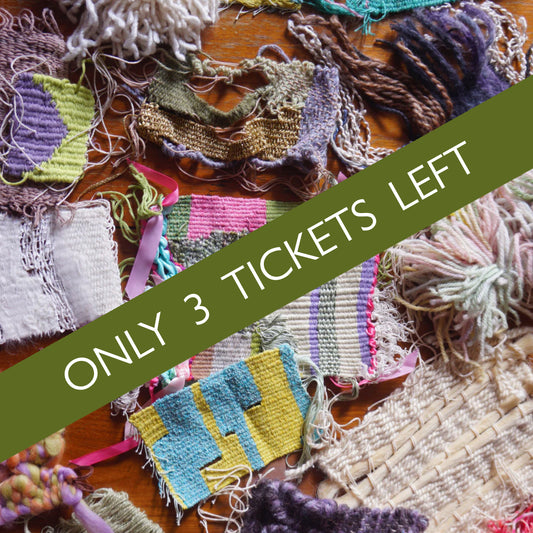 Saturday 13 September, 10:30 - 1:30pm: Workshops, Weaving Workshop with Renata Minoldo - Textile Weekender at City Lit Art School