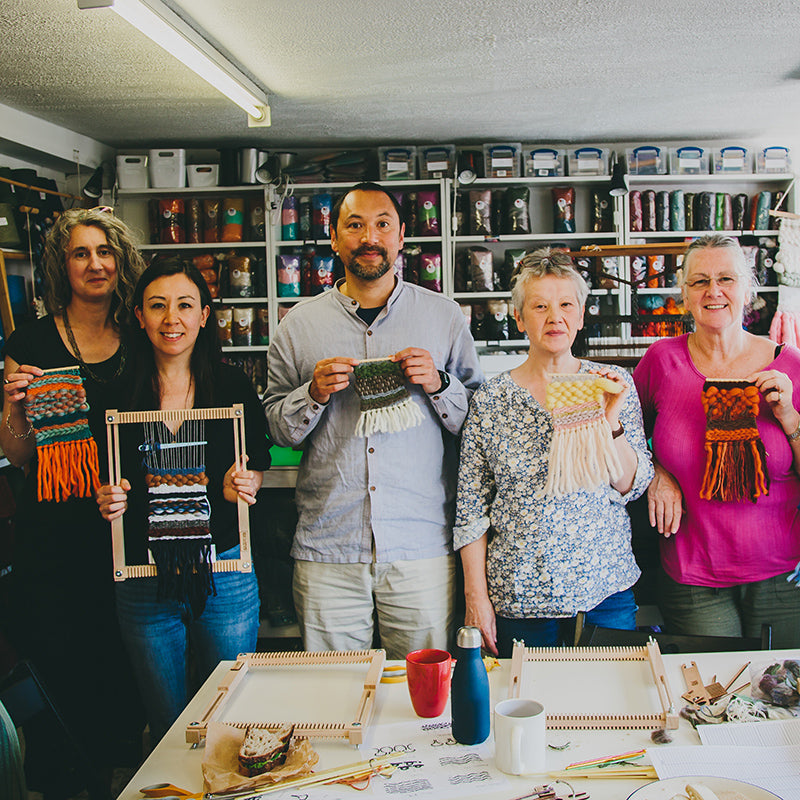 Thursday 24 September, 10 - 5 p.m.: Workshop: Material-Led Weaving - Exploring Texture and Structure on The Oxford Frame Loom with Cassandra Sabo