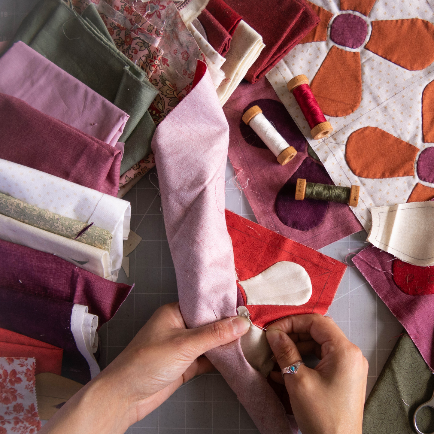 Wednesday 24 September, 10-4 p.m.: Workshop: The Art of Appliqué with Yasmeen Branton