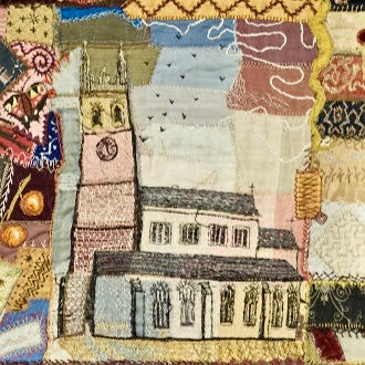 Sunday 28 September, 2 - 5pm: Workshop, Victorian Crazy Quilt Workshop with Cris Prete