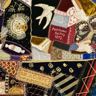 Sunday 28 September, 2 - 5pm: Workshop, Victorian Crazy Quilt Workshop with Cris Prete
