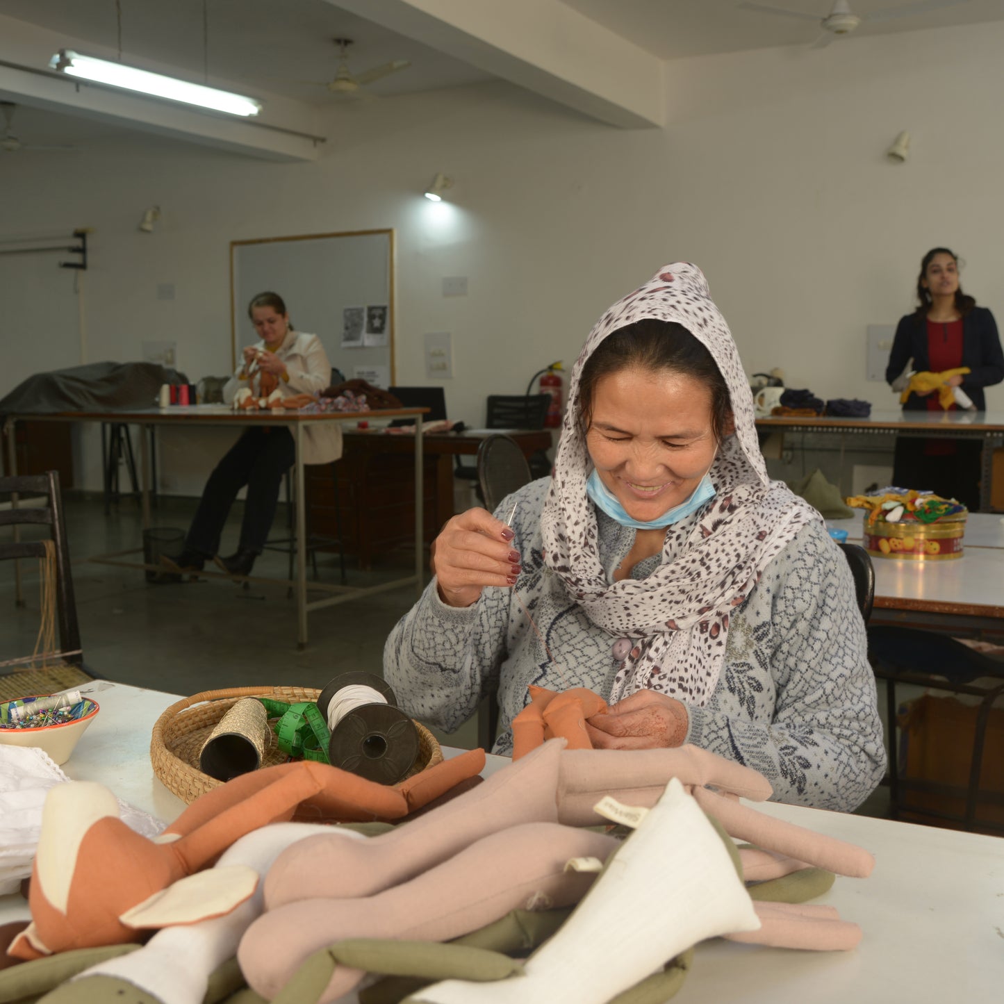 India, SilaiWali, Textile Dolls