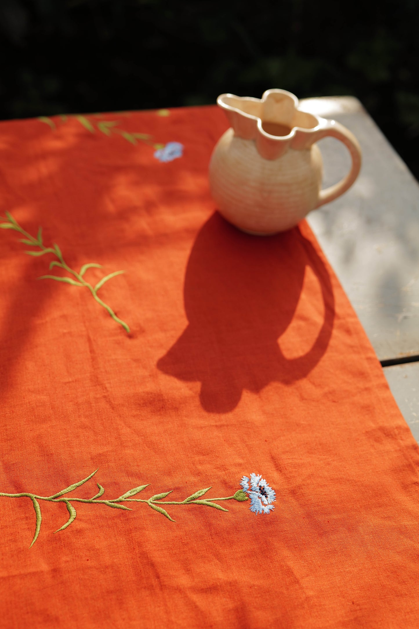 Win a Lora Avedian Embroidered Table Runner