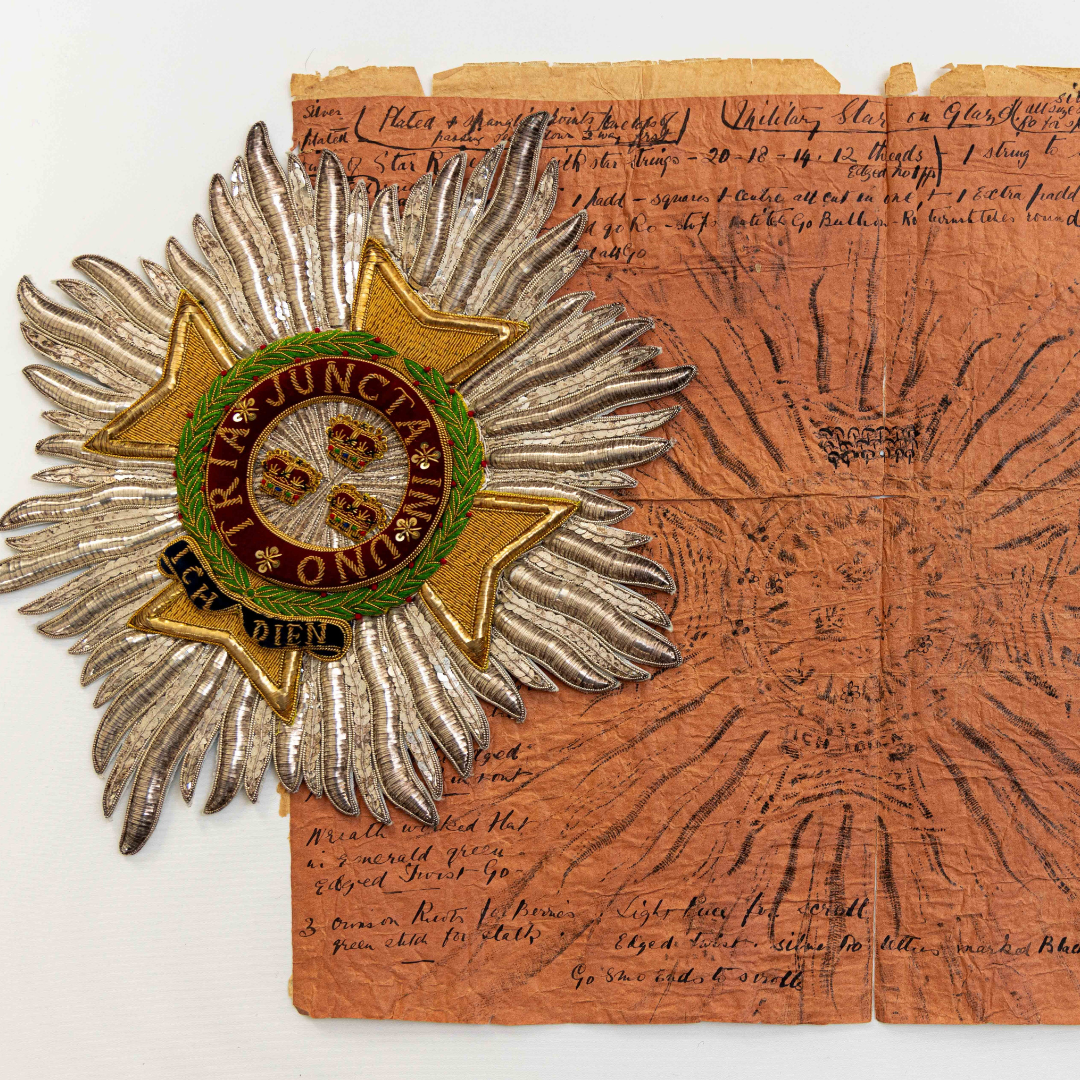 Tuesday 30 September, 10 - 5pm: Studio Tour & Workshop, Celestial Moon Goldwork Embroidery with Hand & Lock