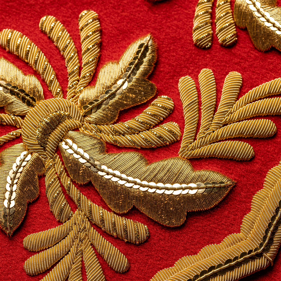 Tuesday 30 September, 10 - 5pm: Studio Tour & Workshop, Celestial Moon Goldwork Embroidery with Hand & Lock
