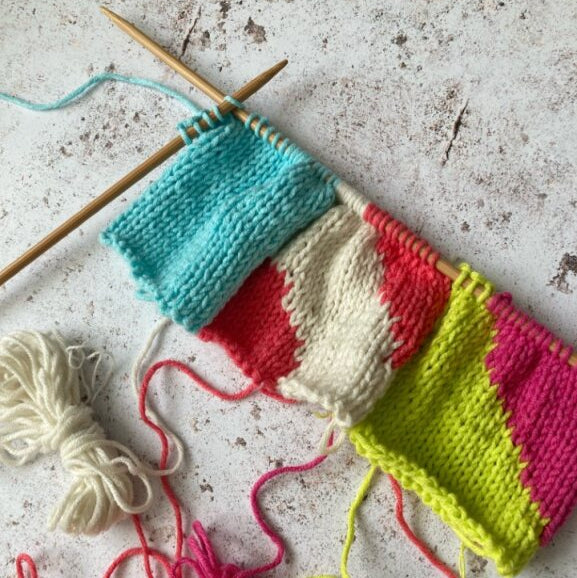Saturday 13 September, 10:30 - 1:30pm: Workshops, Colourwork Knitting with Claire Montgomerie - Textile Weekender at City Lit Art School