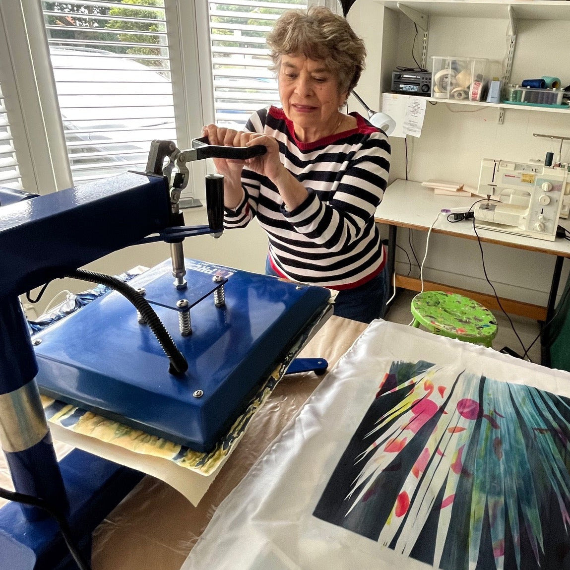 Saturday 27 September, 10-5 p.m.: Open Studio — Demonstration and Tour: A Carnival of Textiles with Julieta Gimpel of Mandinga Arts