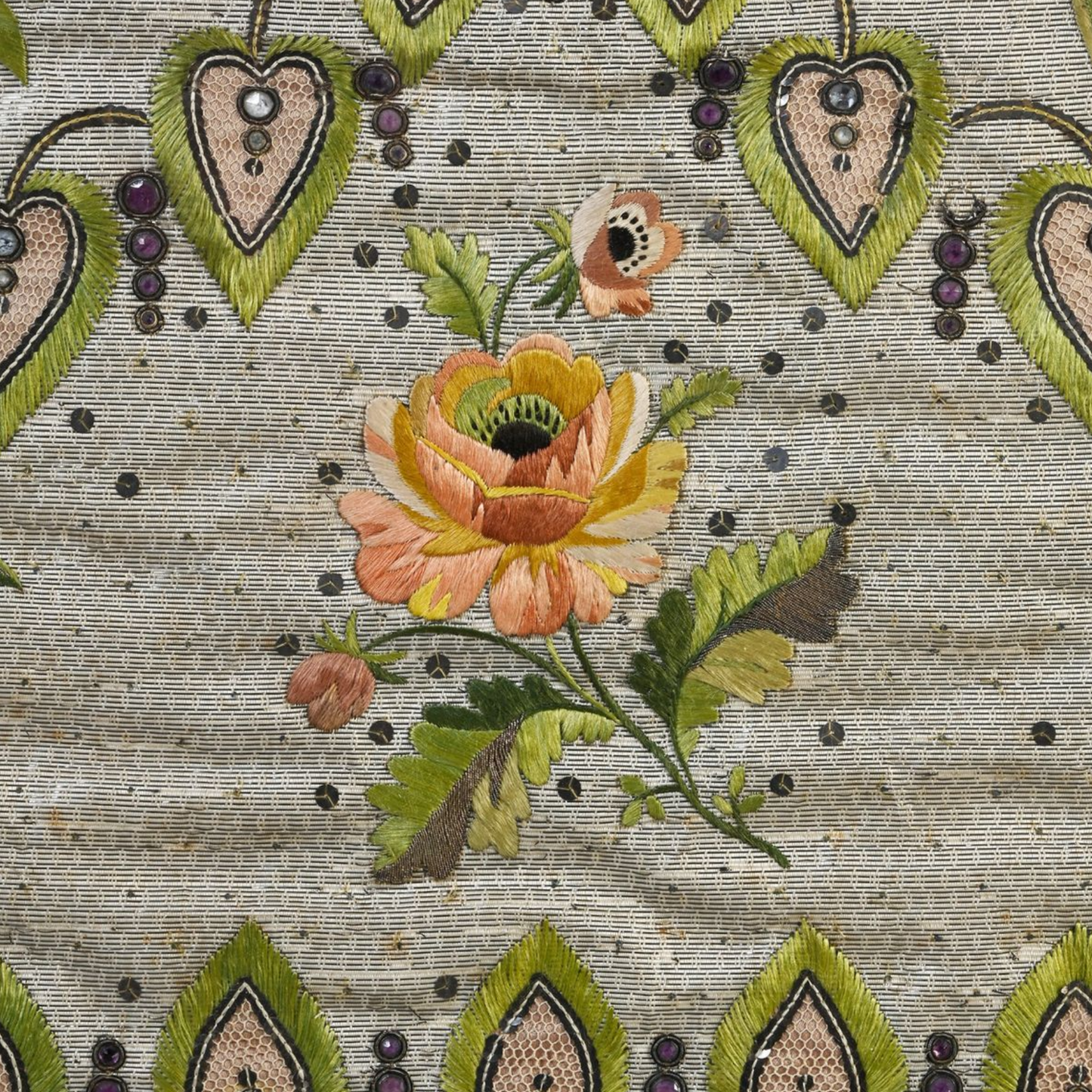 Saturday 1 & Saturday 15 November 2025, 2 - 5pm GMT, Embroider a Sequinned Flower with Nadia Albertini