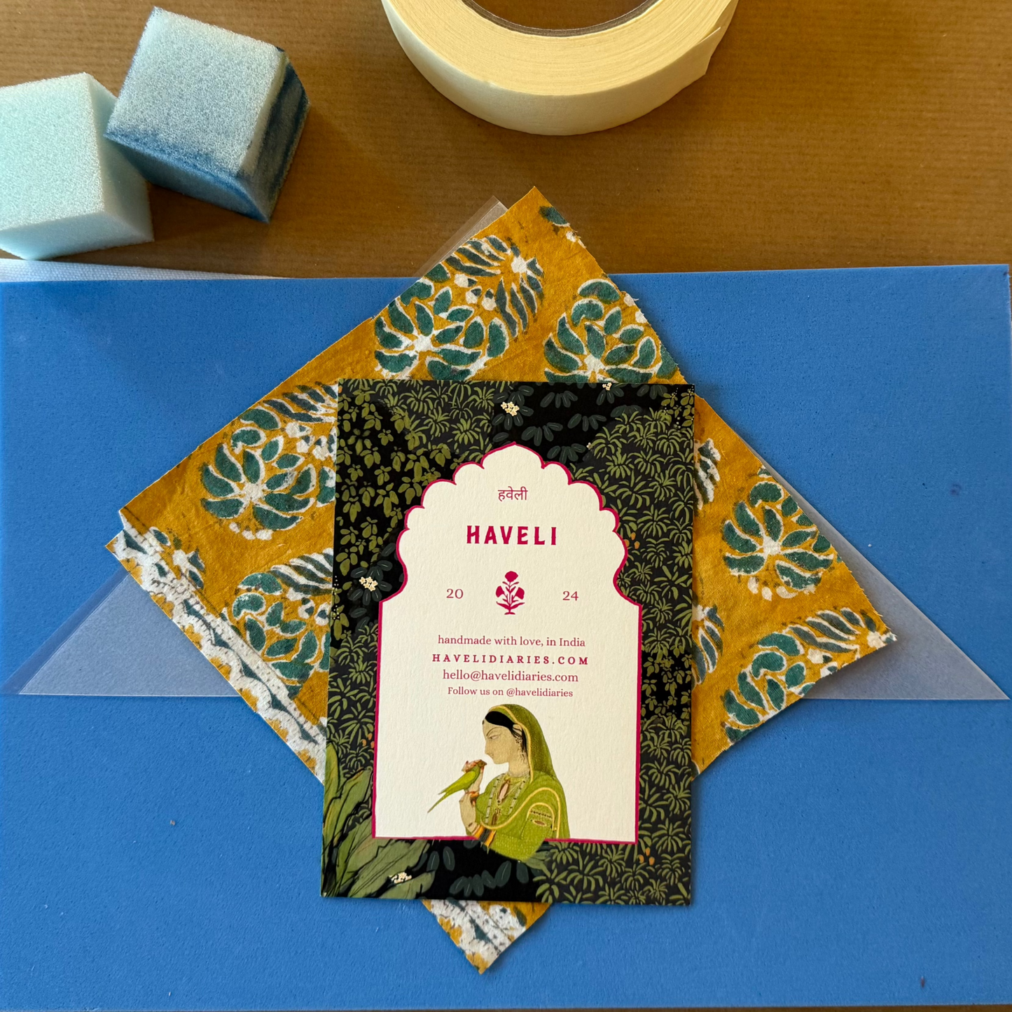 Sunday 7 September, 2-4 p.m.: Workshop: Block Printing with Isabela Streeter of Haveli Diaries