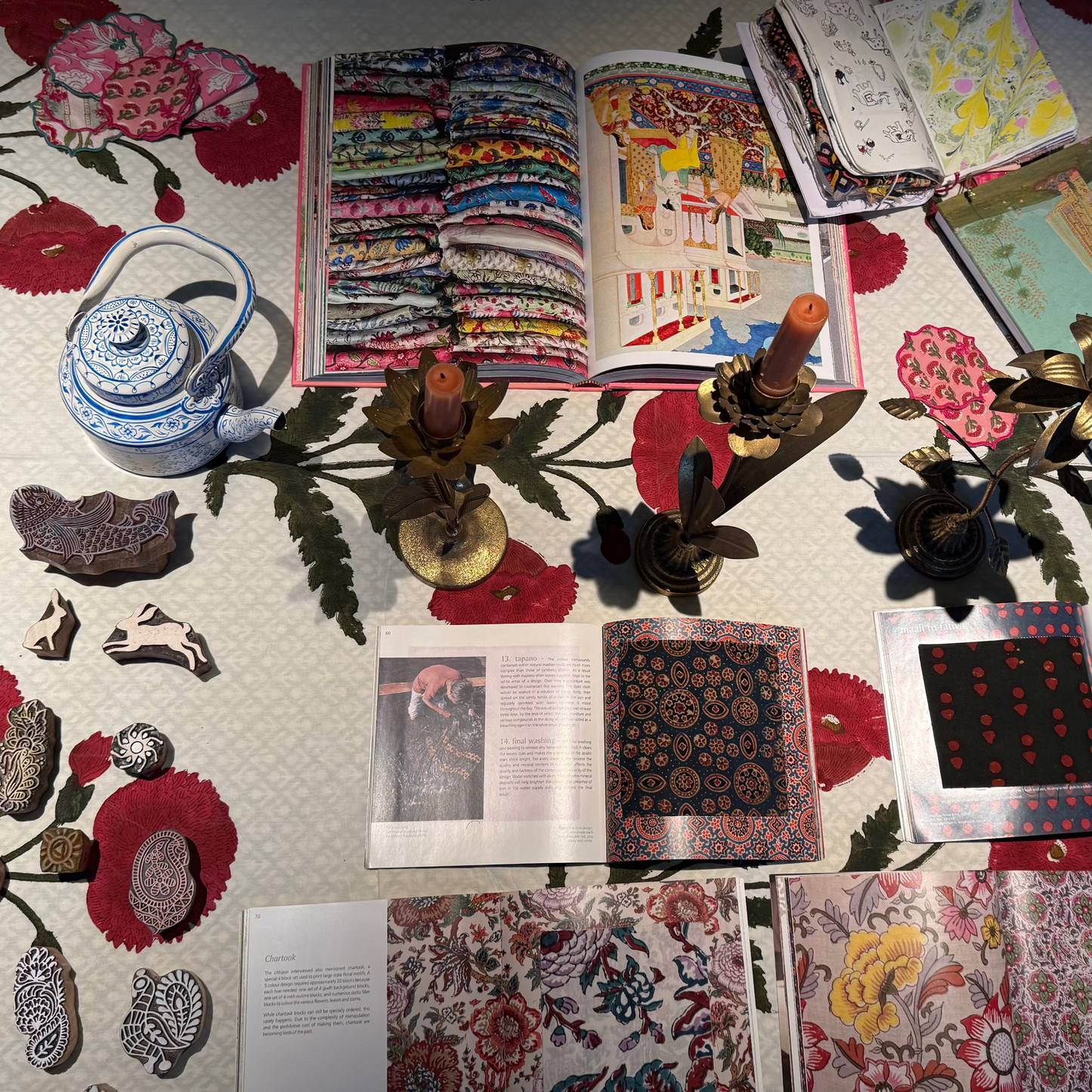 Sunday 7 September, 2-4 p.m.: Workshop: Block Printing with Isabela Streeter of Haveli Diaries