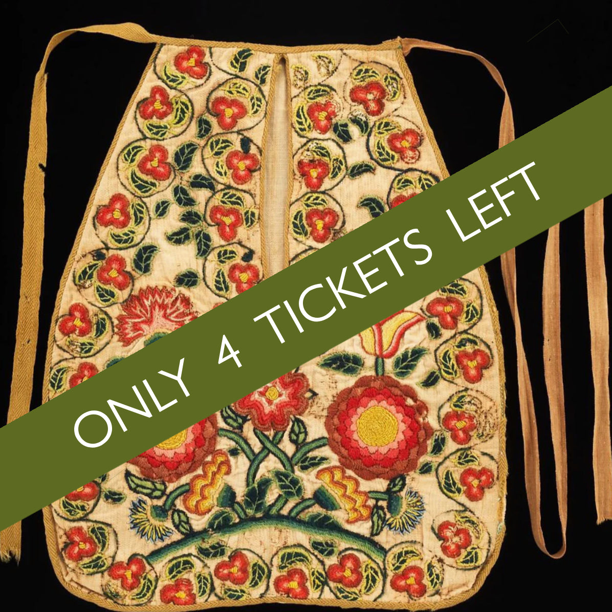 Wednesday 3 September, 10-4 p.m.: Workshop: Make a Historically Inspired Pocket with Melissa Jo Smith and designer Rebecca Cole from Illuminated Arts