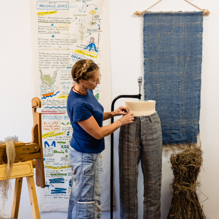 Saturday 6 September, 5.30-6.30 p.m.: Workshop: Intuitive Embroidery with Justine Aldersey-Williams of Northern England Fibreshed