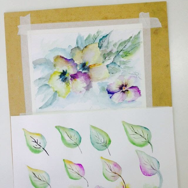 Sunday 14 September, 10:30 - 1:30pm : Workshop, Watercolour to Print with Liege Lopes Sales - Textile Weekender at City Lit Art School
