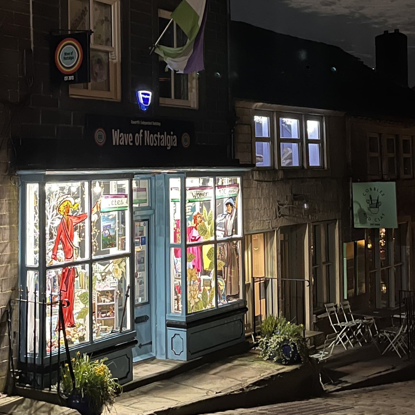 UK, West Yorkshire, Haworth, Wave of Nostalgia