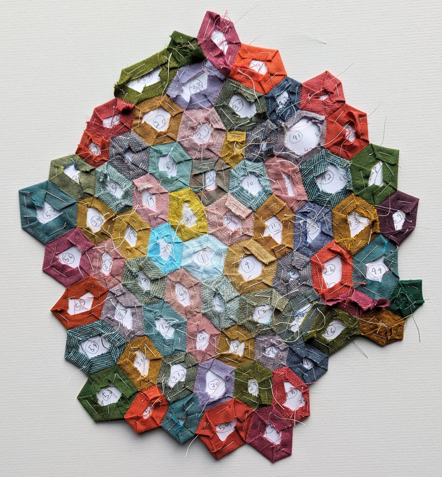 Saturday 9 & Sunday 10 March 2024, Freehand English Paper Piecing with Catherine-Marie Longtin