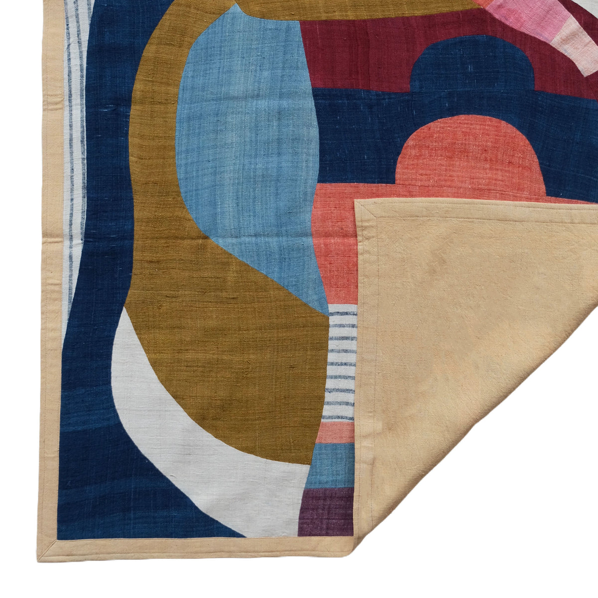 India, We are KAL, Eri Silk Wall Hanging "Bridges"