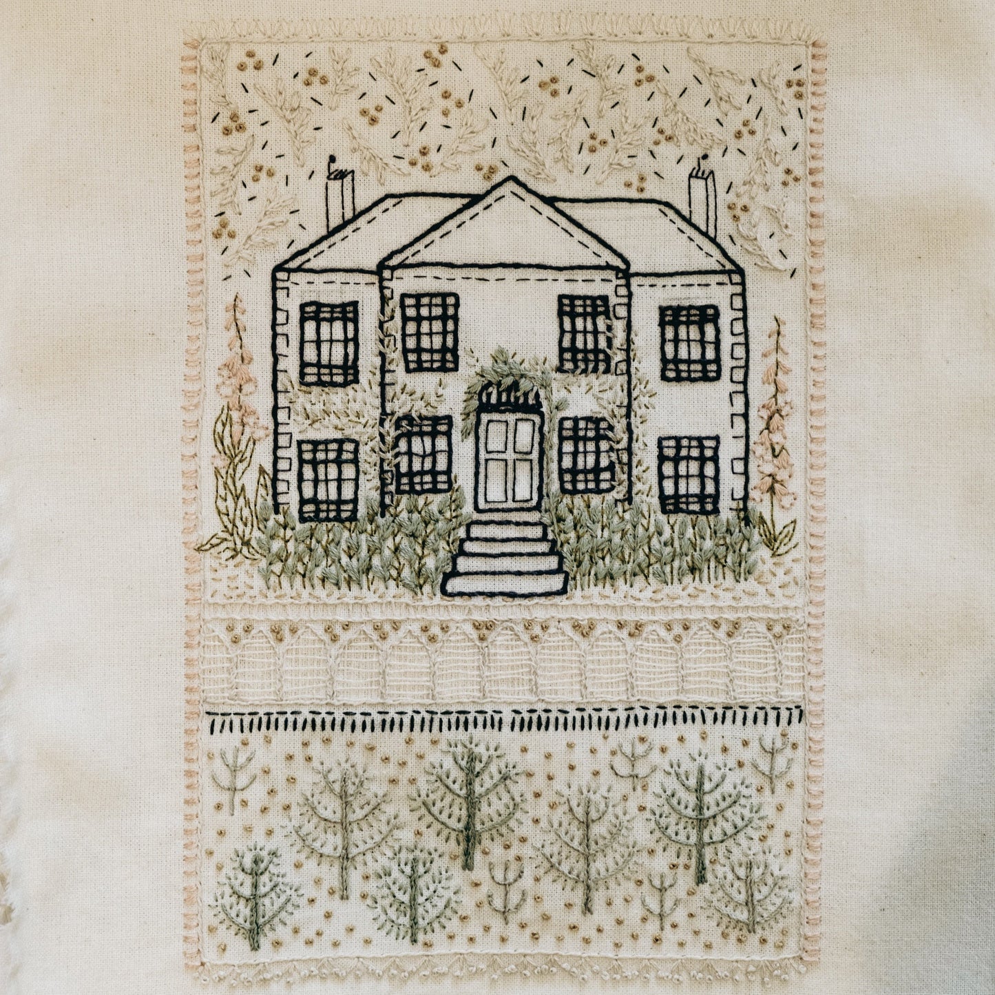 Tuesday 30 September, 10-12 p.m.: Workshop: The Art of Stitching a Block Print with Kate Rickard